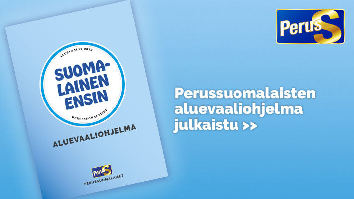 Perussuomalaisten Aluevaaliohjelma On Julkaistu - Vantaan ...